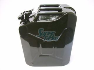 New 5 Gallon Spill Proof Metal Military Jerry Can Fuel Gas Gasoline 