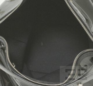 Calvin Klein Black Patent Leather Handbag