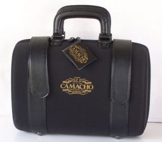 CAMACHO CIGAR CARRYING CASE BLACK TRAVEL BAG