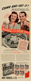   Canned Food Liver Loaf Meat John Morrell WWII Food Rationing