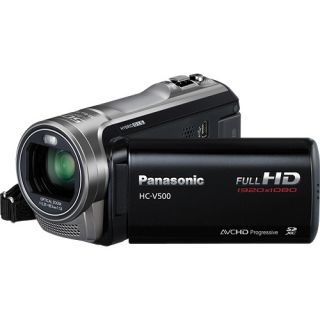 Panasonic HC V500 Full High Definition Digital Camcorder Black
