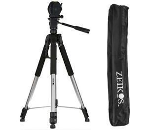 ZEIKOS 72 PROFESSIONAL TRIPOD FOR ALL CAMERAS AND CAMCORDERS