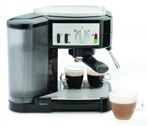 Capresso Cafe Pump Espresso Cappuccino Machine Black New 794151401716 