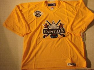 washington capitals ccm sewn adult hockey jersey xl