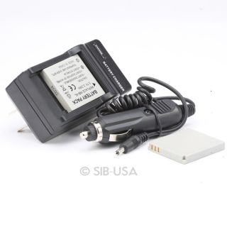   Ion Battery+Charger for Canon PowerShot TX1 Digital Camera NB 4L SD300