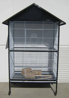   Outdoor Flight Bird Aviaries Canary Breeding Parakeet Cage 0594