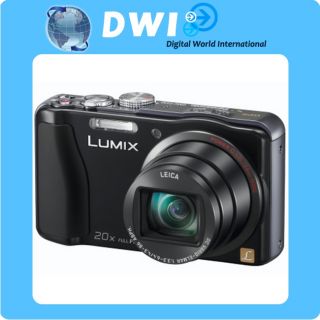   Panasonic Lumix DMC ZS20 Digital Camera Black 14 1MP NTSC TZ30