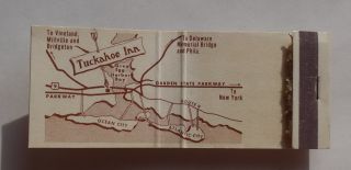   Matchbook Tuckahoe Inn Great Egg Harbor Indian Map Beesleys Point NJ
