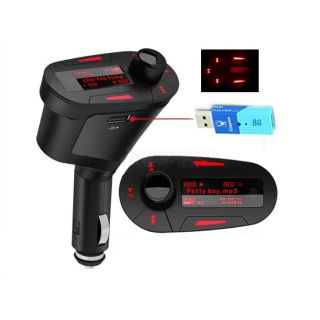   Car  Player FM Transmitter USB SD Slot/ 1.8 Car /Car Adapter