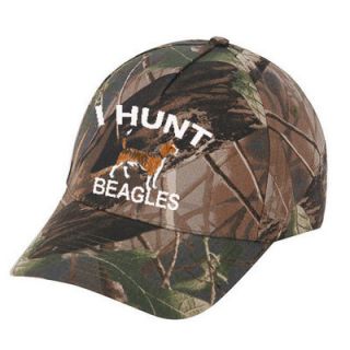 Cap Camo Hat Beagle Rabbit Hunter Hunting Hunt Embroidered Camouflage 