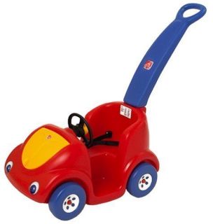 New Step2 Outdoor Toy Ride On Push Car Baby Boy Toddler Buggy Red 