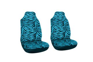   Animal Print Integrated High Back Front Van Seat Covers Set