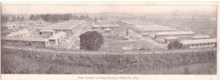 Camp Sherman Chillicothe Oh Ohio 1920 Postcard Hospital