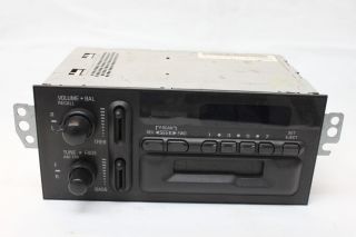 98 02 Camaro B4C Cop Car Am FM Radio Cassette Player