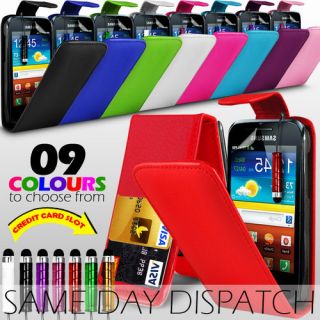 Pemium PU Leather Flip Card Slot Case Cover for Smsung Galaxy Ace Plus 