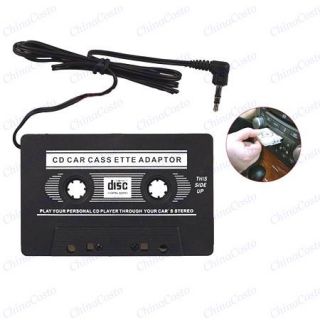 Car Cassette Tape Adapter for  iPod Nano Touch CD MD