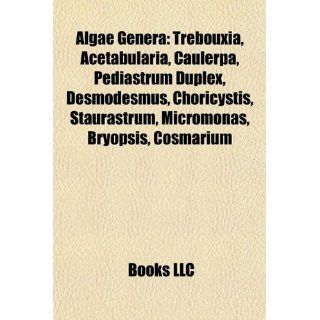 Algae Genera Trebouxia, Acetabularia, C Trebouxia, Acetabularia 