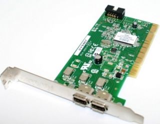 This auction is for one Dell Adaptec AFW 2100 FireWire Card.