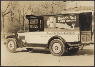 Photo Beech Nut Candy 1926 Dodge Truck New York 624700
