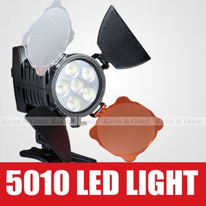 LED 5010 Camera Camcorder Video Light for Shoot Video Hand Grip 