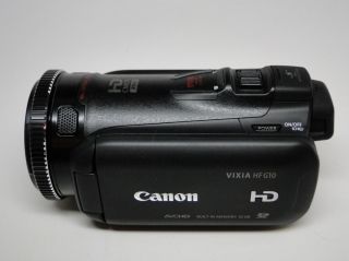 NEW Canon Vixia HF G10 32 GB Camcorder   Black   CAMCORDER ONLY