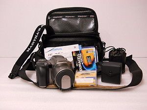 Olympus Is 30 Dlx 35mm Camera with Case Accessories