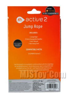   Sports Active 2 Interchangeable Handles Jump Rope for Wii PS3