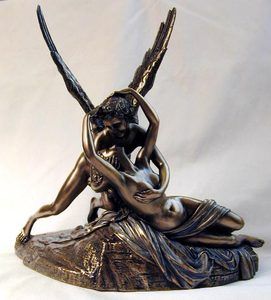 Canova EROS Cupid & PSYCHE Greek Roman Lovers Love Statue Sculpture 
