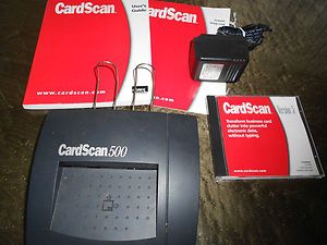 Corex Cardscan Executive Business Card Scanner Vers 5