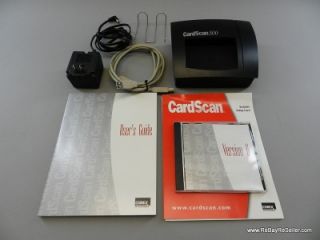 Corex Technologies CardScan 500 Executive Black Excellent in box