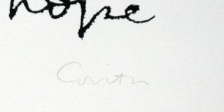 SISTER MARY CORITA KENT Serigraph Crocuses For Autumn   Signed