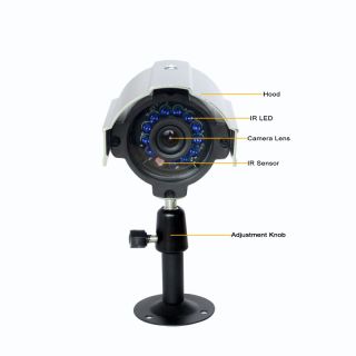   Outdoor 480TVL CCTV Home Video Surveillance Security Camera