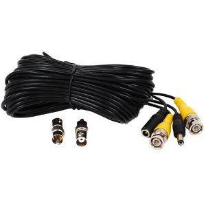 150ft Security Camera BNC Video Power Cable CCTV DVR Surveillance Wire 