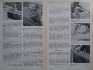   1968 How to Build HI LO CAMPER SHELL for Your PICKUP TRUCK DIY ARTICLE