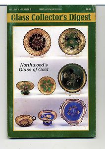 Glass Collectors Digest February March 1992 Heisey Marble Glass Shot 