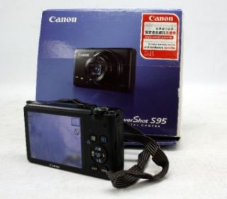 Canon PowerShot S95 10 0 MP Digital Camera Black