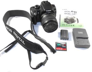 Canon EOS Digital Rebel XT / 350D 8.0 MP Digital SLR Camera   Black