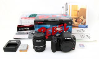 CANON Rebel T1i (500D) 15.1MP Digital SLR Camera Kit with 18 55mm IS 