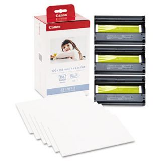 Canon 3115B001 KP 108in Color Ink Ribbon w Glossy 4 x 6 Photo Paper 