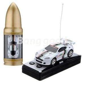 Bullet Can Mini RC Radio Remote Control Micro Racing Car Vehicles Toy 