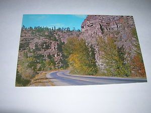 Old Wolf Creek Canyon Between Helena and Great Falls Montana Postcard 