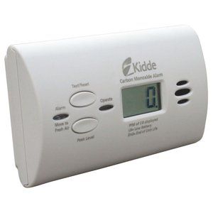 Kidde Battery Operated Carbon Monoxide Detector Sensor Alarm w Digital 