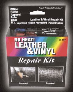 Motorcycle Leather Vinyl Seat Repair Kit Use No Heat Worldwide 