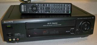   Head Stereo VHS VCR Video Cassette Recorder Player with Remote