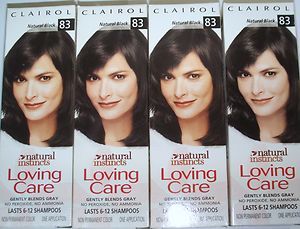 Clairol Loving Care Hair Color Natural Black 83