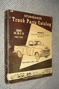 1949 1956 STUDEBAKER TRUCK PARTS CATALOG PARTS NUMBERS BOOK LIST 50 51 
