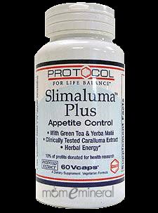 Slimaluma Plus 60 VCaps by Protocol for Life Balance