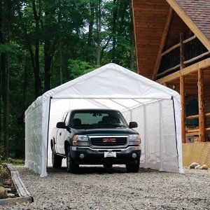 ShelterLogic 12 x 26 Enclosure Kit Canopy Carport Port Cover Garage 