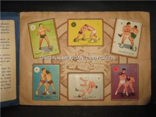 Famous Wrestlers Ultra RARE Album with 228 Cards Some Autographs from 
