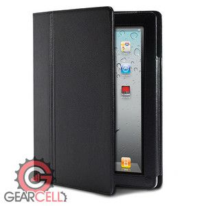    Leather Stand Case Skin Cover W Screen Protector For iPad 3 2 3rd